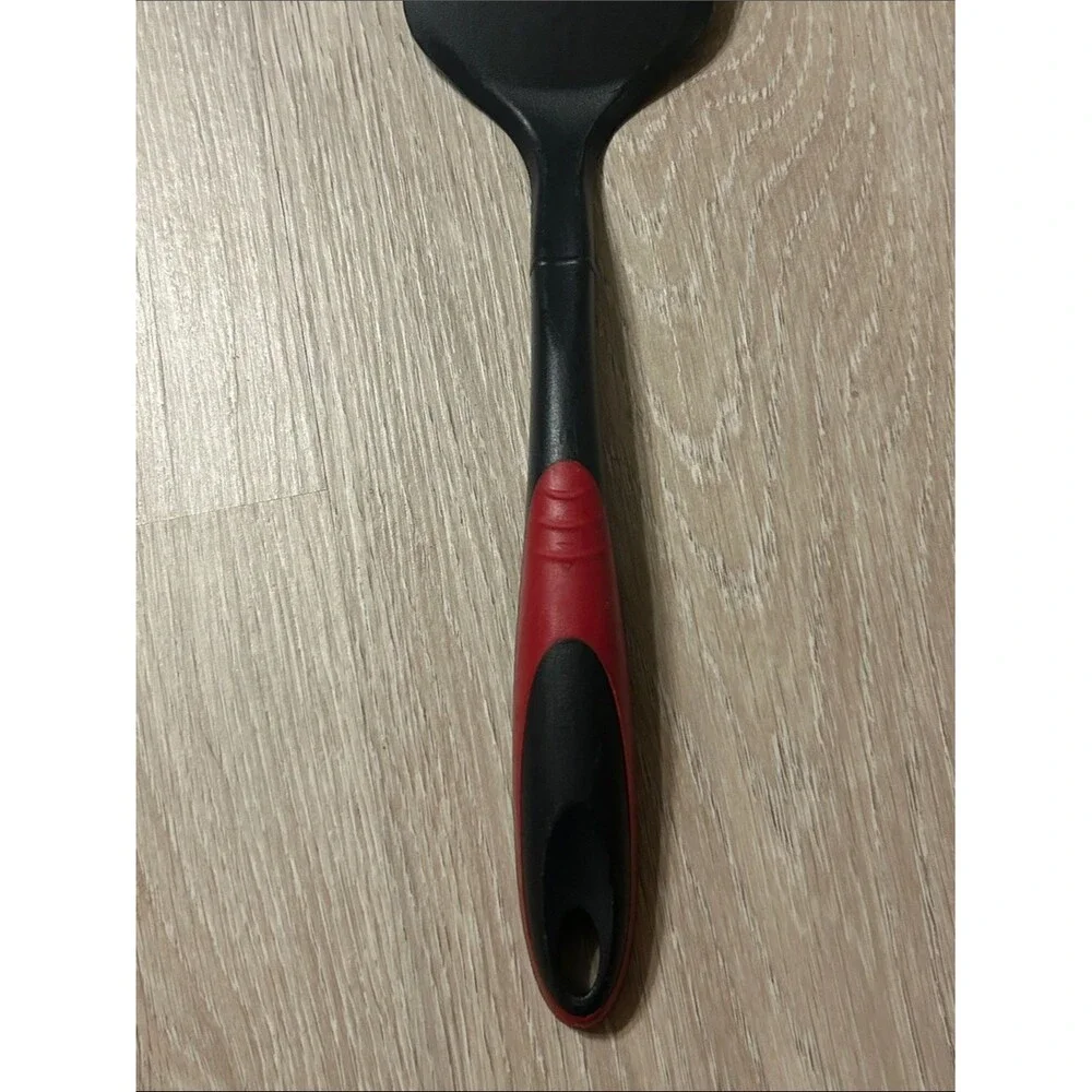 TailorMade Products Black & Red Kitchen Spatula Flipper 12x3.5in